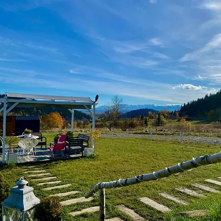 W Gorach Tiny House Forest Jacuzzi/widoki